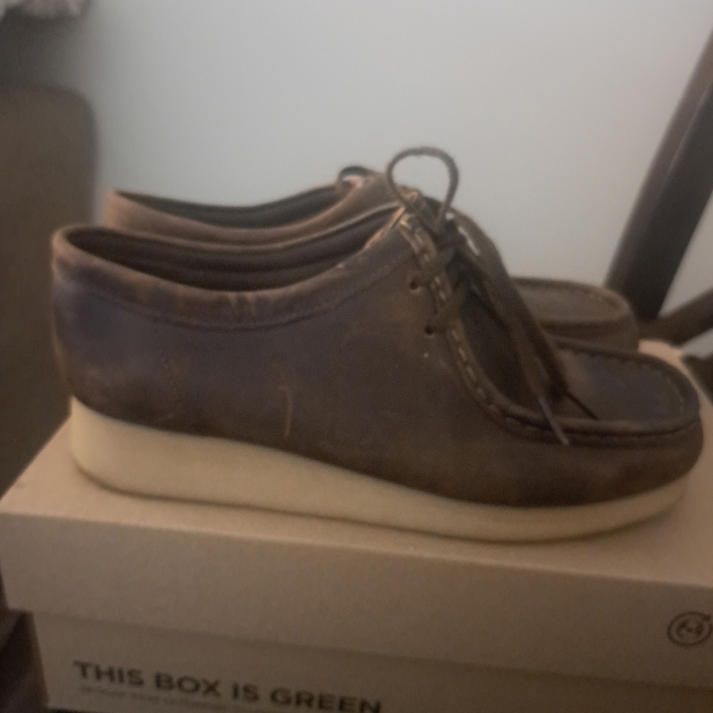 Clark's Women's Brown Leather Shoes